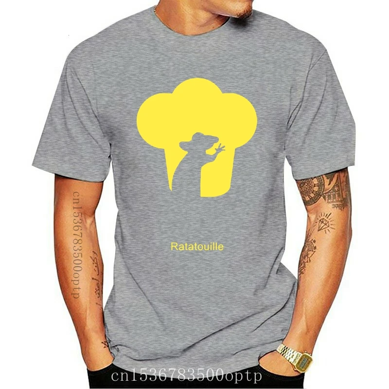 

New Men tshirt The Chef Rat Cartoon T Shirt women T-Shirt tees top