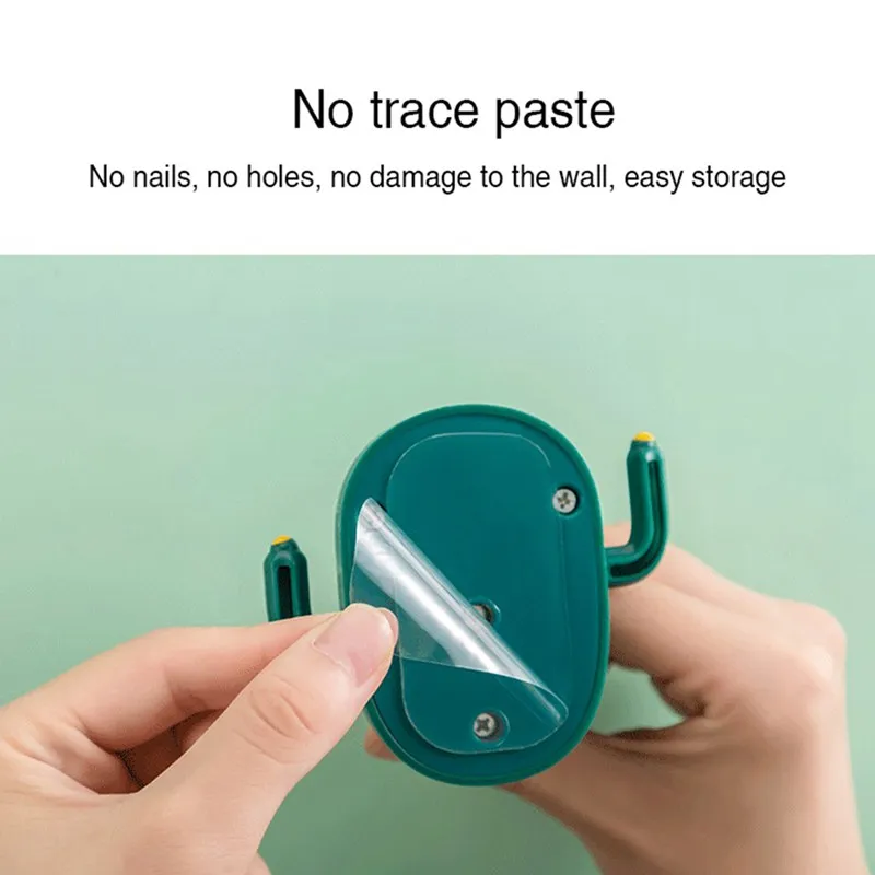 

Cactus Mop Clip Hook Toilet No Punch No Mark Stick Hook Multi Function Strong Hook Mop Storage Rack Green hanger, Toilet Hanger