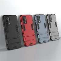 for oneplus nord n200 5g case for nord n200 n100 n10 cover hard plastic hidden stand shockproof case for oneplus 9 8 8t 7 pro