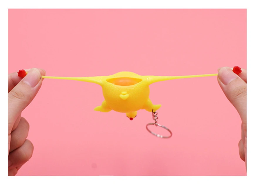 

Cartoon keychain ladies schoolbag pendant decompression exhaust toys squeeze fun toys children novelty toys schoolbag pendant