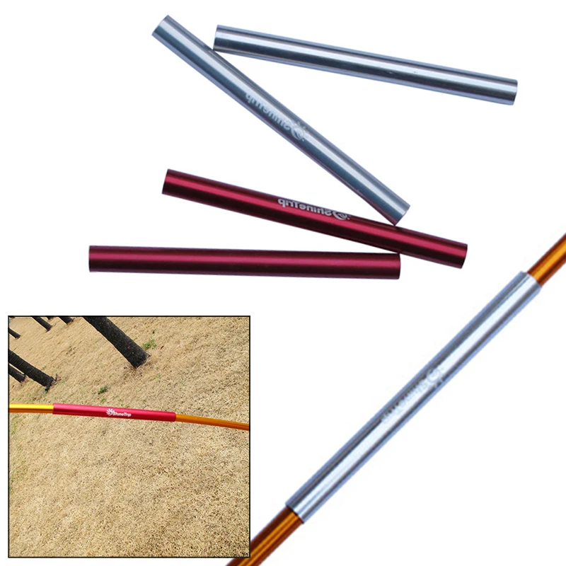 

Red 7.9-8.5mm Aluminium Alloy Durable Tent Pole Repair Repair Tube Splint Repair Kit Spare Camping Hiking Accessories Tools