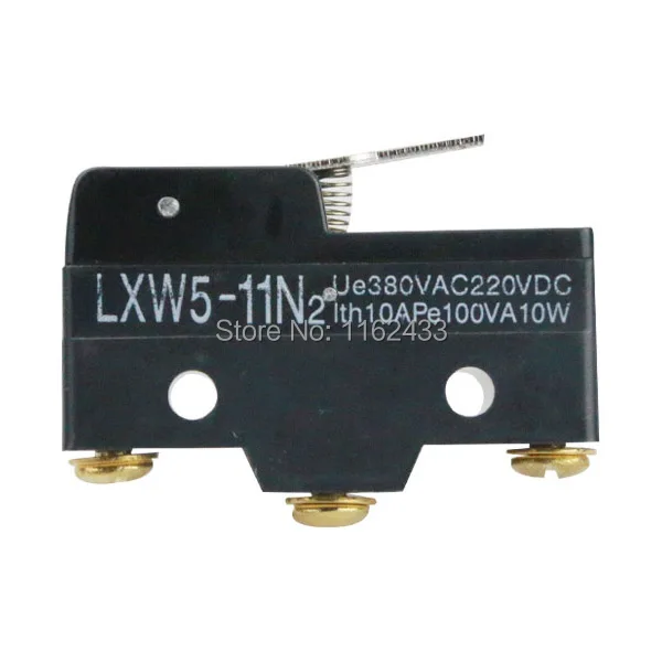 10 шт./лот LXW5-11N2 короткий Шарнирный Рычаг Микро Переключатель LXW5 серия сброс Мгновенный Концевой выключатель дорожный выключатель