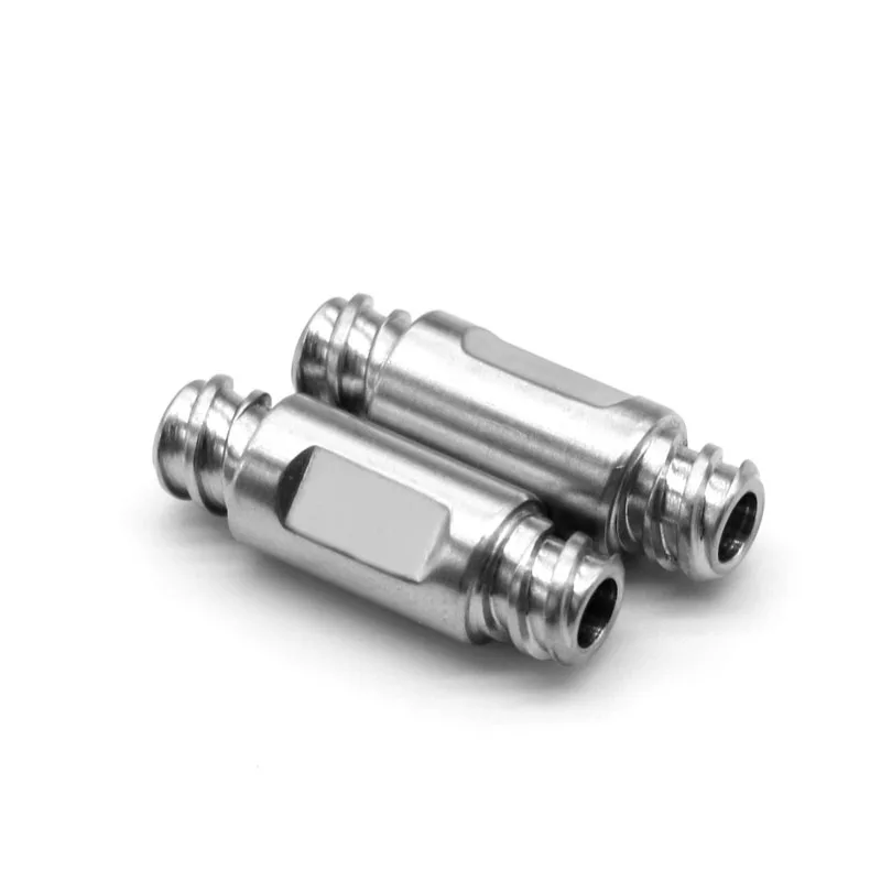 Medical syringe plug converter high-quality stainless steel screw mouth liposuction needle conversion head cosmetic su | Красота и