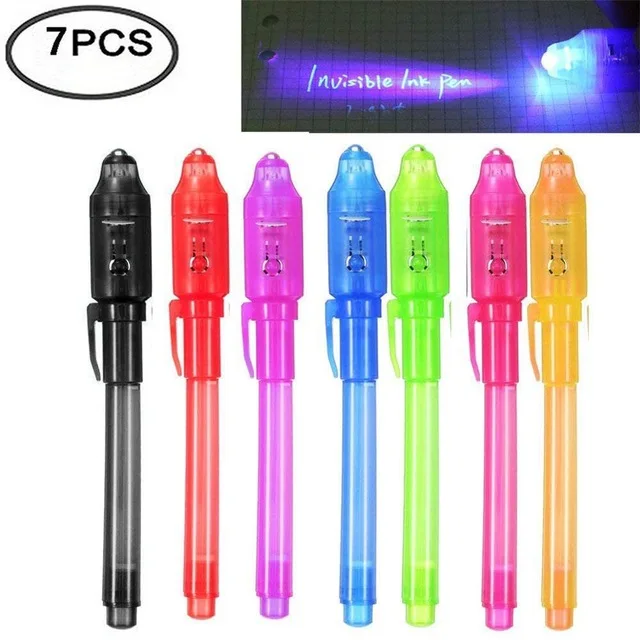 7pcs A3/A4/A5 пвх доска для рисования светящийся в темноте Набор для рисования с легкой надписью детский планшет для рисования набор Детская обучающая игрушка в подарок - Цвет: 7pcs