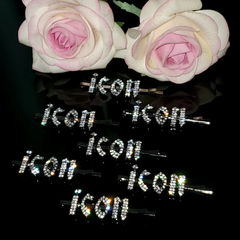 Новое поступление Готический слово шпилька &quotзначок&quot заколка для волос с