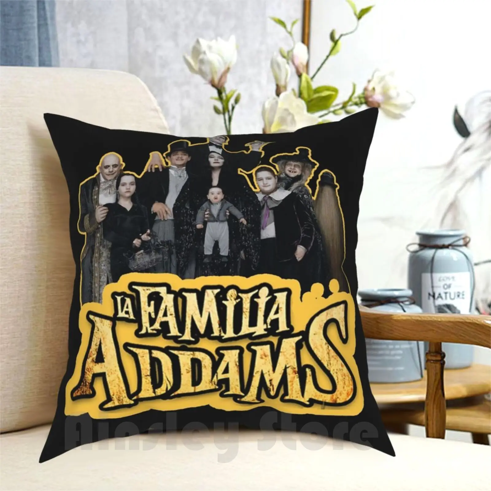 

Детская подушка с рисунком, домашняя мягкая задняя крышка, фильмы, Готическая комедия, фильмы, ужасы