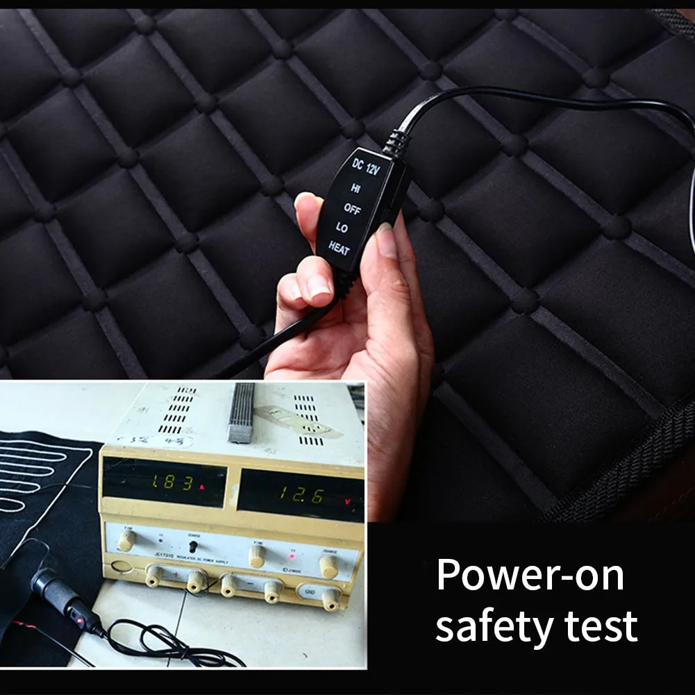 Автомобильная подушка с питанием от USB регулируемая температура чехол для