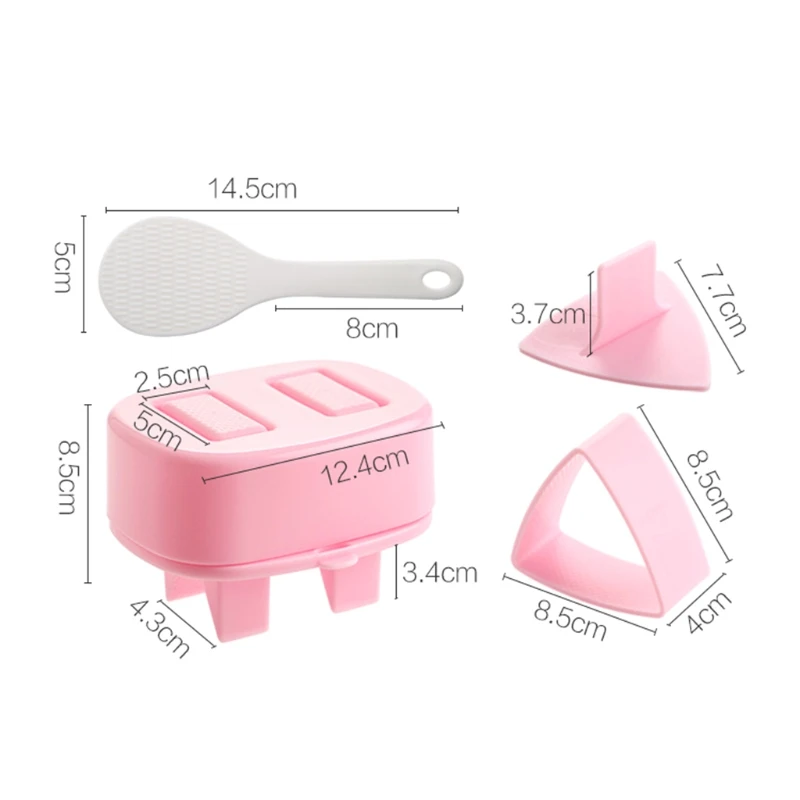 

1 Piece Triangle Sushi Mold Form Sushi Mold Onigiri Rice Mould Tool Triangle Onigiri Mold Triangle Rice Ball Mold Makers