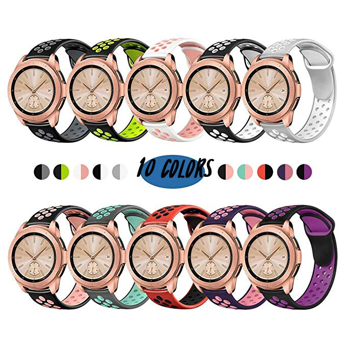 Силиконовый сменный ремешок для Samsung Galaxy Watch (42 мм)/ Active (40 мм)/Active 2 40 мм/44 мм 20 |