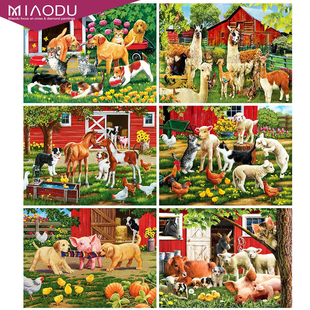 

Dbqp Full Square Diamond Painting Dog Craft Kit Diamond Embroidery Horse Animal Cross Stitch Mosaic Home Decor Gift