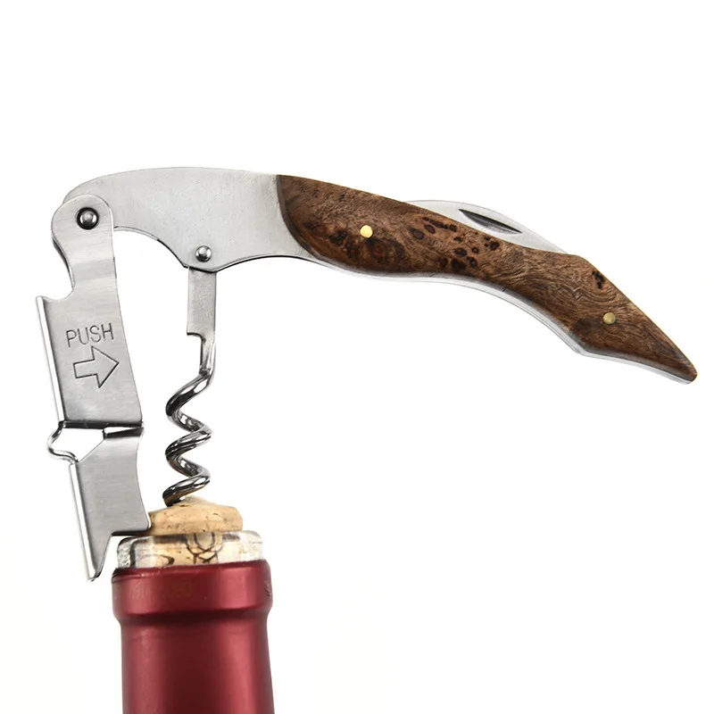 kitchen gadgets wine bottle opener kitchenware bar accessories stainless steel multi function corkscrew beer open tools openers free global shipping