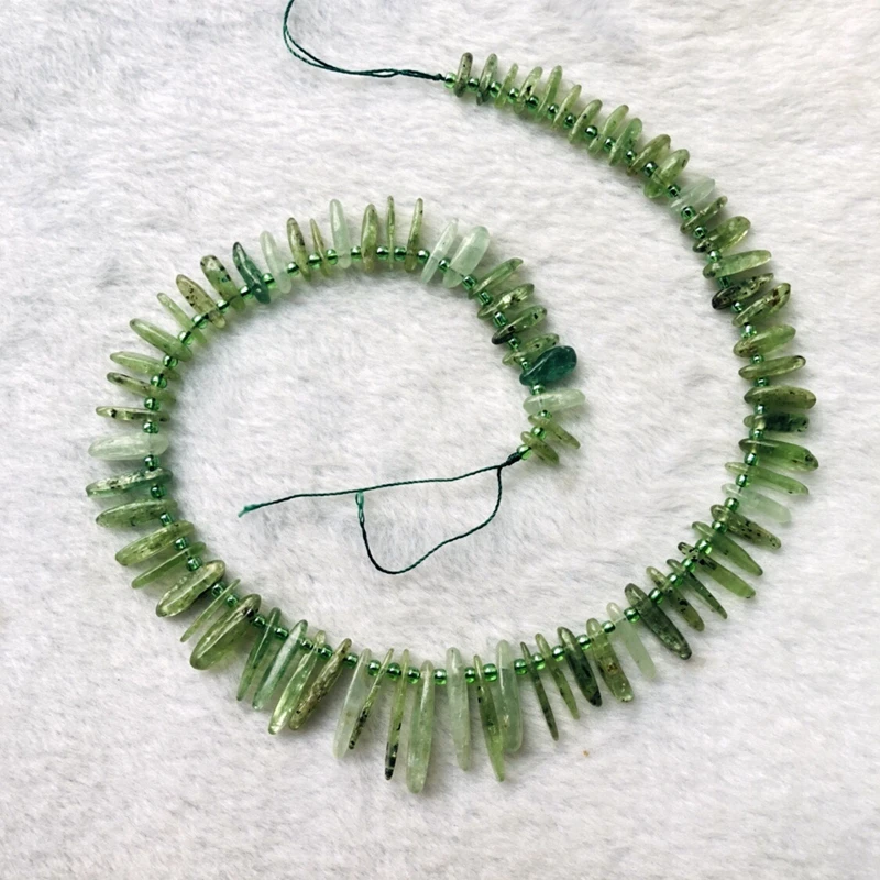 Wholesale 1string Natural Gem Stone Chip Nugge Beads,Kunzite,Diopside,Chrysoprase,Larimar Beads For jewelry DIY 15.5"/string