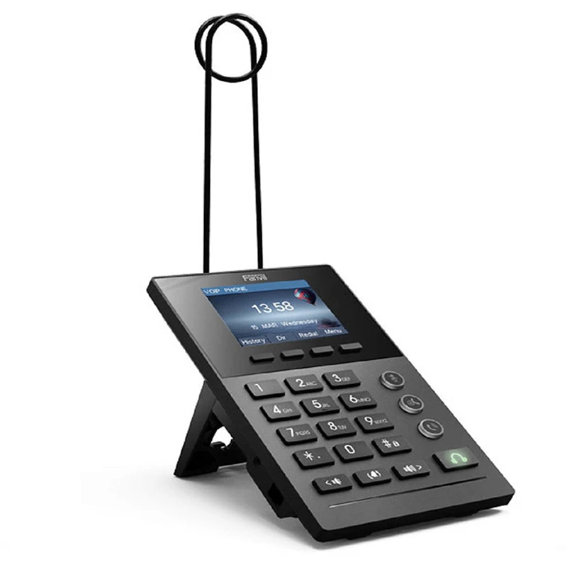 X2P Fanvil IP-телефон 2 SIP-линии светодиодная кнопка беспроводной телефон для дома