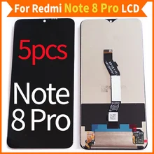 5Pcs/Lot Original For Xiaomi Redmi Note 8 Pro LCD Display Touch Screen Digitizer Assembly Replacement Mobile Phone Parts