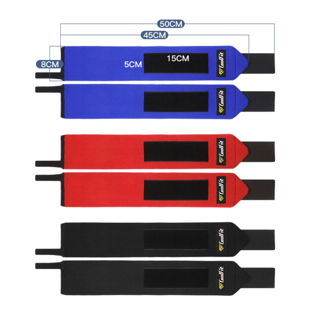 

Men Women Professional Wrist Wraps With Thumb Loops Weight Lifting Wrist Support Braces For Powerlifting Strength Training
