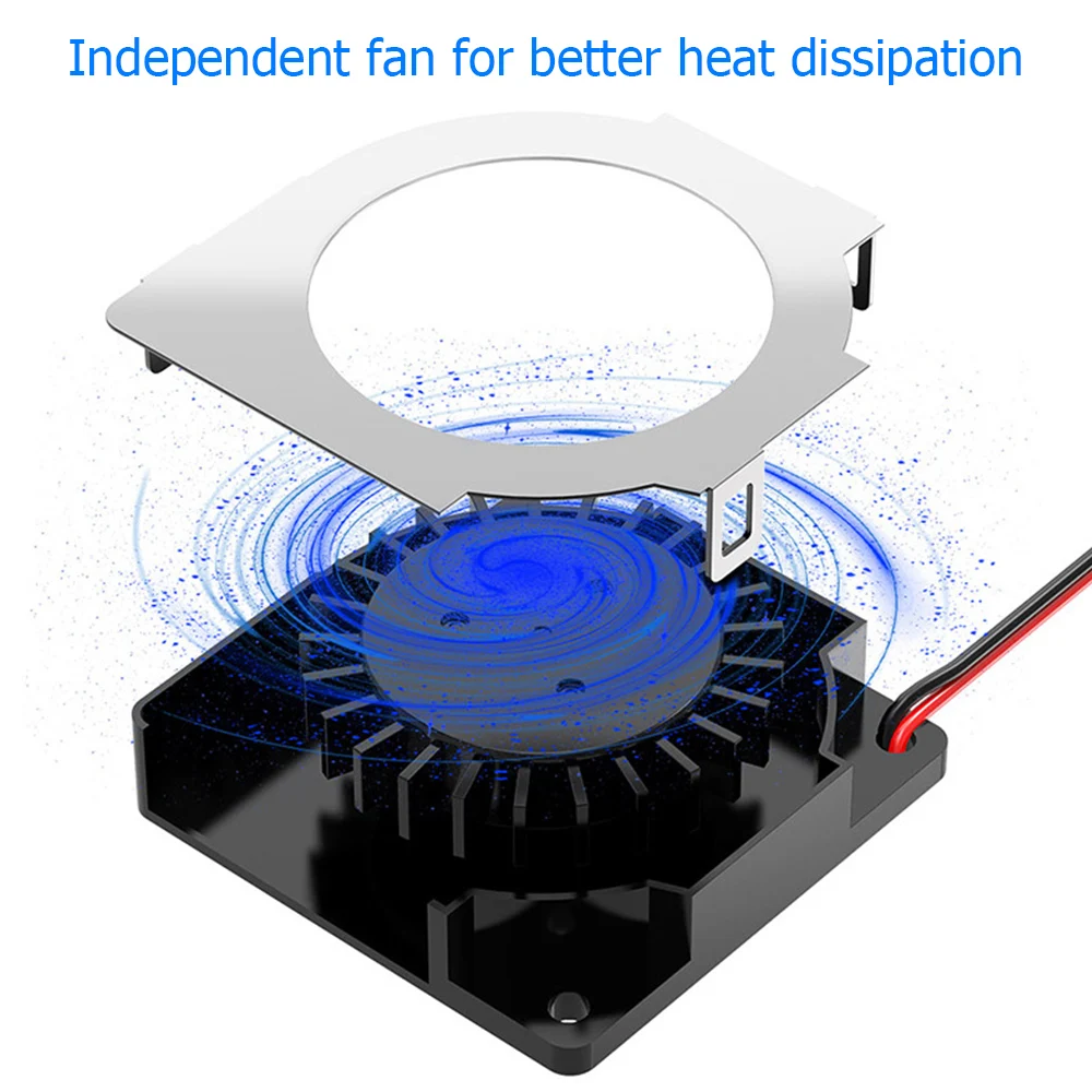 

M.2 Heatsink Solid State Hard Disk Cooling Fan RGB LED Fan Aluminum Alloy M2 SSD Heat Radiator Cooling for SATA NVME