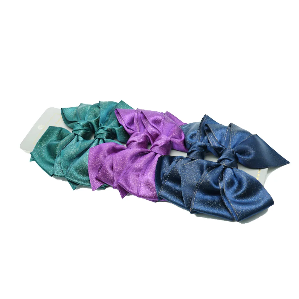

6 pcs Grosgrain Ribbon Bow Hair Clips kids Cute Headdress Hairpin Kawaii Hair Accessories Barrettes Headwear for Girls Children