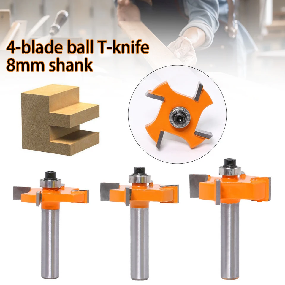 

Инструменты для фрезы, набор концевых фрез с хвостовиком для приподнятой панели, шкафа, двери, наборы концевых фрез, угловые ножи с закругле...