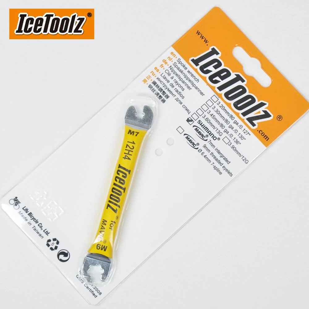 Комплект спицевых ключей Icetoolz Mavic комплект колес 7 мм и 9 12H4 12M4 12K4 12G4 12J4 12L4