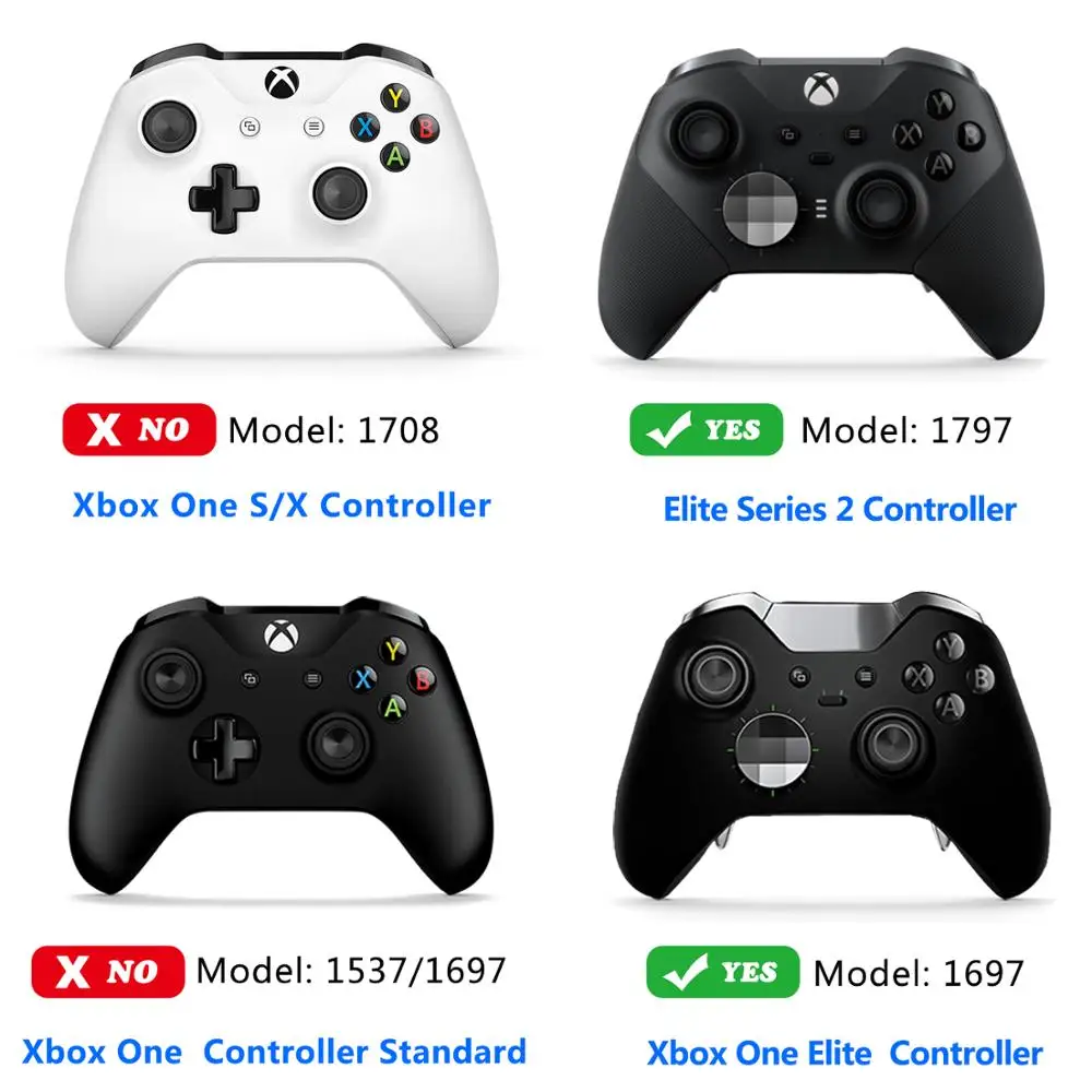 Новый металлический контроллер для Xbox One Elite и сменный серии 2 набор из 4 лопастей