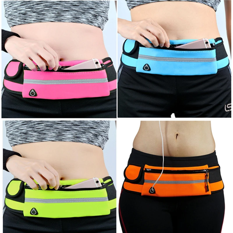 

Спортивная сумка для бега, поясная сумка, карманная Сумка для бега, портативная водонепроницаемая сумка-бананка для велоспорта, уличная сум...