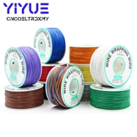 250m 30awg wrapping wire tin plated copper dm 30 1000 cable breadboard jumper insulation electronic conductor wire connector