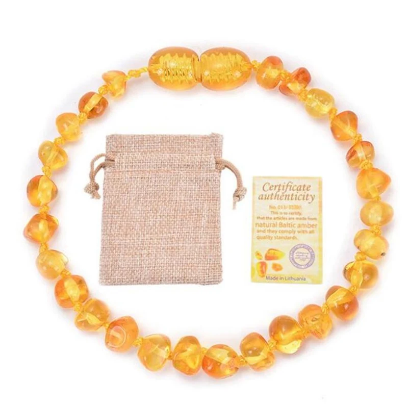 

Natural Ambers Teething Bracelets for Baby Baltic Bracelets On Hand Child Bangles Bracelets for Girls Accessories for Jewelry
