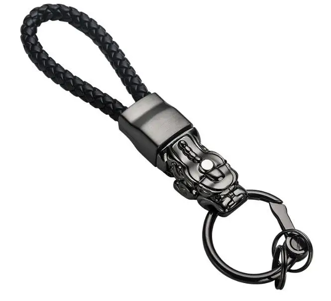 Мужская Новая высококачественная цепочка для ключей &quotглаза со светодиодной