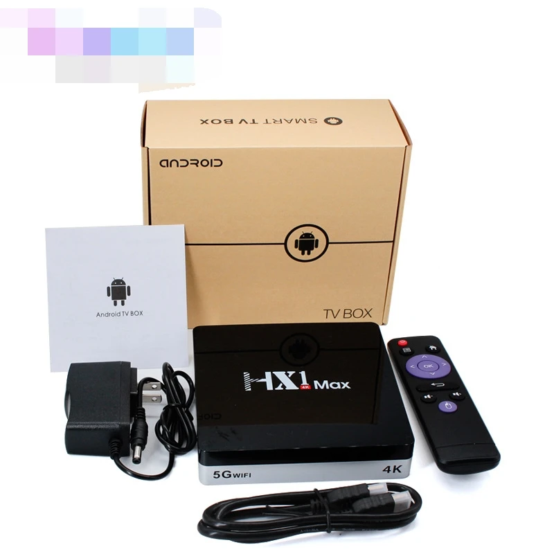 

5G 4K Network Player TV Box Android9.0 Home Remote Control Smart Media Player Set-Top Box Built-in Wifi Bluetooth TV-Box