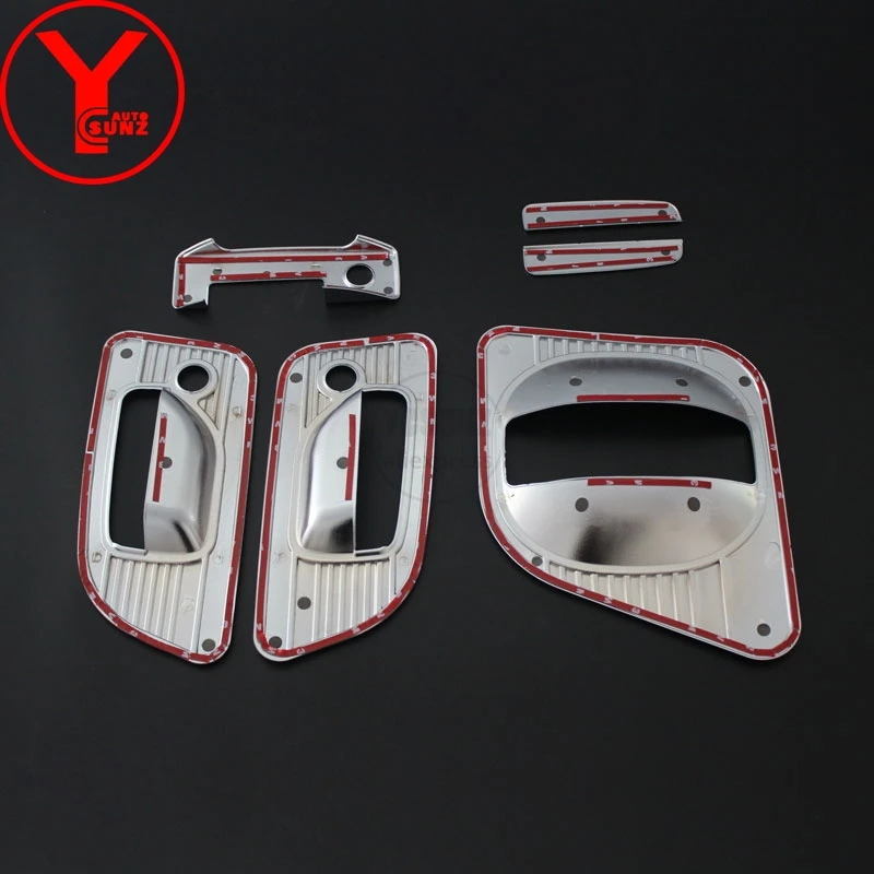 YCSUNZ ABS хромированные протектор дверной ручки крышки Тюнинг автомобилей