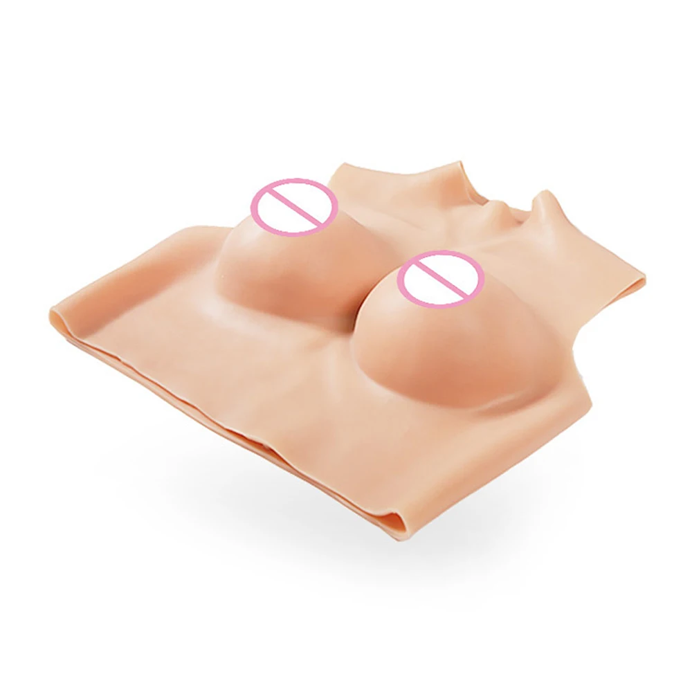 Силиконовые груди формы пластины поддельные для кроссдресса транссексуалов При