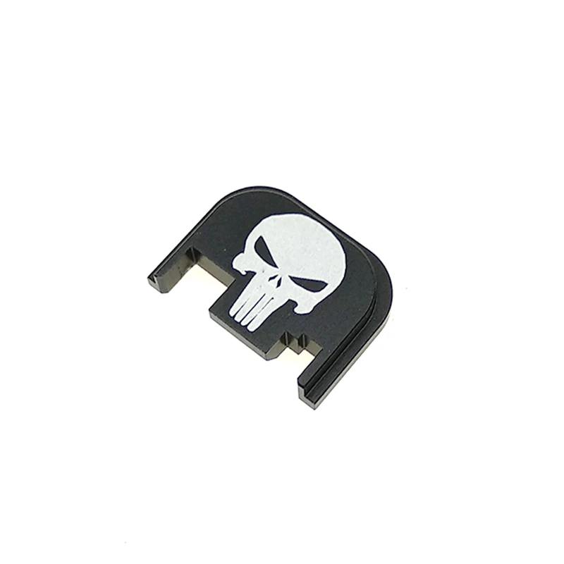 skull Чехол для задней панели слайд задняя пластина для Глок Gen 1-4 года - Цвет: skull