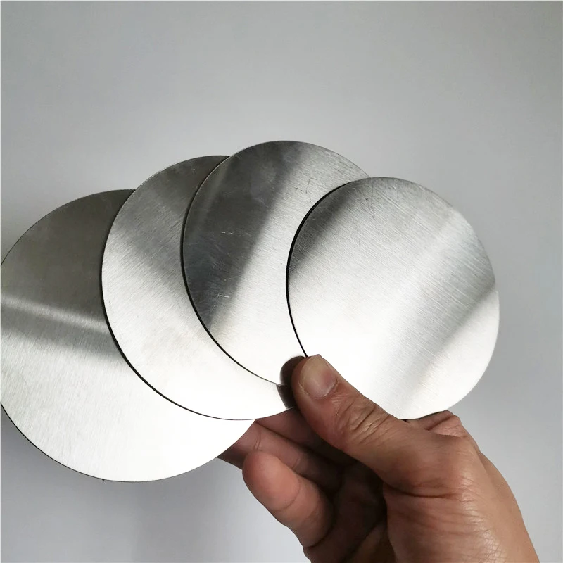 

1-3mm thickness stainless steel circular plate 304 disc plate ss304 circular flat-plate round corrosion resistant disk sheet
