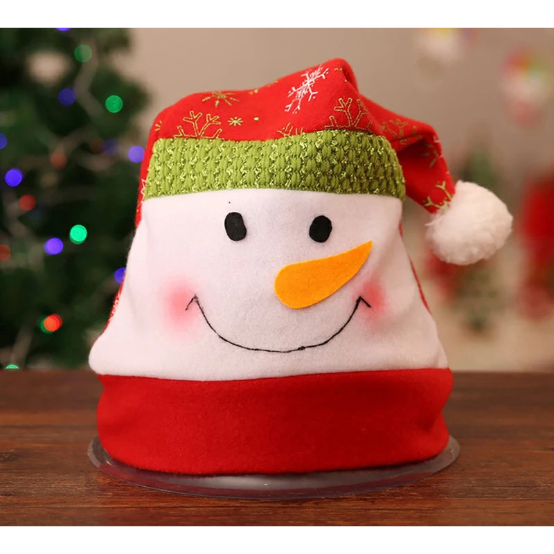 Лидер продаж 13 видов конструкций рождественские шапки для взрослых детей
