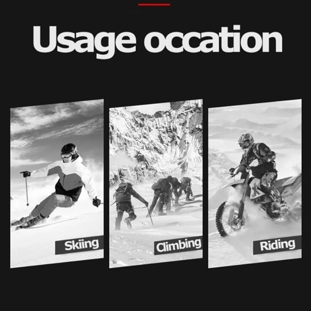 Теплые лыжные перчатки для мужчин и женщин зимние флисовые водонепроницаемые