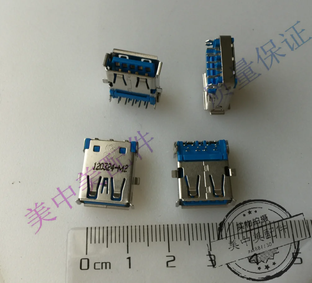 Оригинальный Новый гнездовой разъем USB 3 0 для ноутбука 9p|Соединители| |
