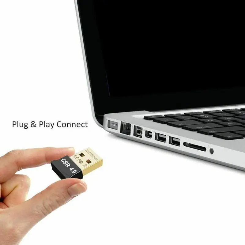 Мини USB беспроводной Bluetooth CSR 4 0 адаптер двойного режима XP 10 зубчатый Драйвер Синий