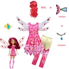 Новинка, детская одежда на день рождения и карнавал, костюмы на Хэллоуин для детей, одежда Mia and Me, костюм для косплея Mia, женский