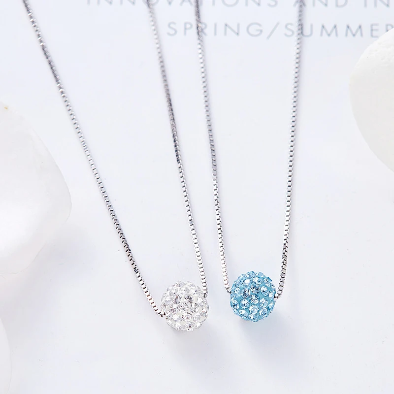 Шикарные мини подвески с шариками красочные кристаллы от Swarovski ювелирные изделия