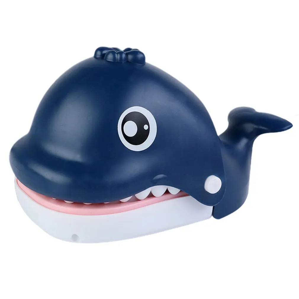 

Cute Playing Toy Whale Mouth Dentist Bite Finger Interactive Game Funny Gags Toy Children Gift