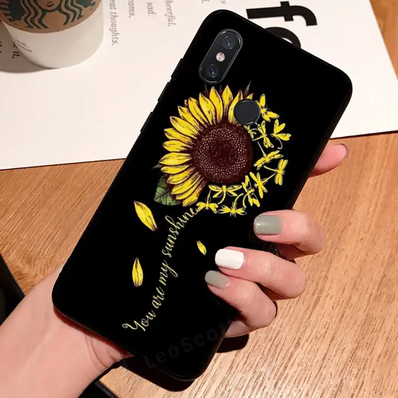 

Phone Case For Xiaomi Redmi 7 8 9t a3 9se k20 mi8 max3 lite 9 note 9s 10 pro Sunflower Jesus Christ