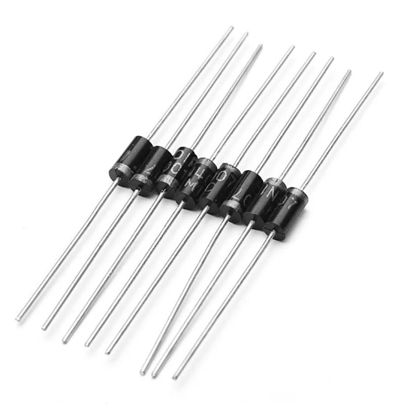 

100PCS/lot 1N4007 IN4007 DIP DO-41 rectifier diode 1A 1200V 4007 diode DIY electronic package