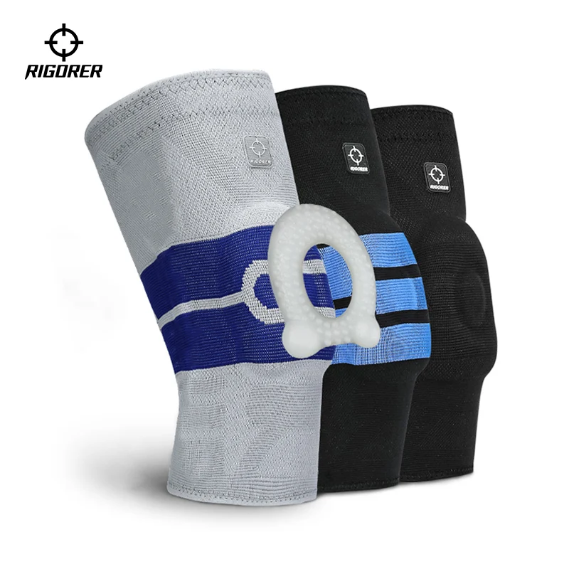 

Наколенники RIGORER 2 шт., баскетбольные, мужские и женские спортивные накладки, защита для ног t, защита для фитнеса и бега