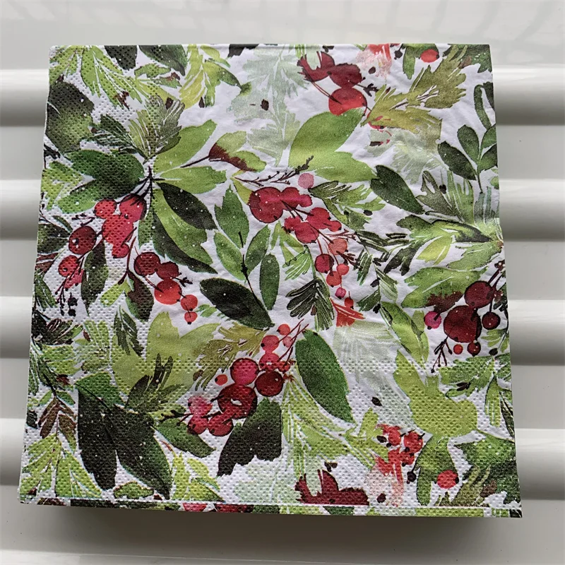 Декупаж свадебные салфетки винтажные бумажные Элегантные красивый рис виноград