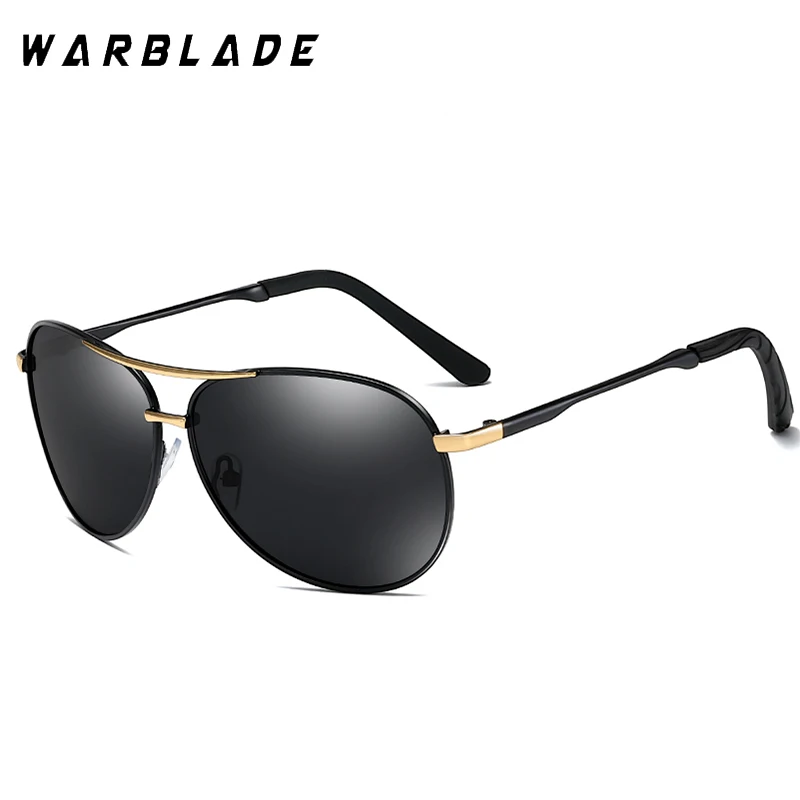 

WarBLade High Quality Men Fashion Polarized Sunglasses Women Brand Design Classic Pilot Sun Glasses Male Driving Goggles Oculos