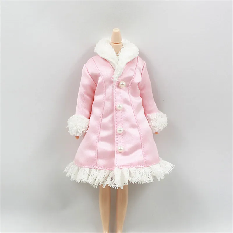 DBS 1/6 BJD розовое пальто и белое платье | Игрушки хобби