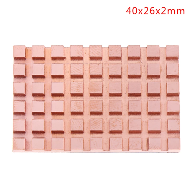 

Hot Sale Copper Heatsink Thermally Conductive Adhesive for mSATA NGFF 5030 msata3.0 Solid State Disk SSD Radiator Cooler