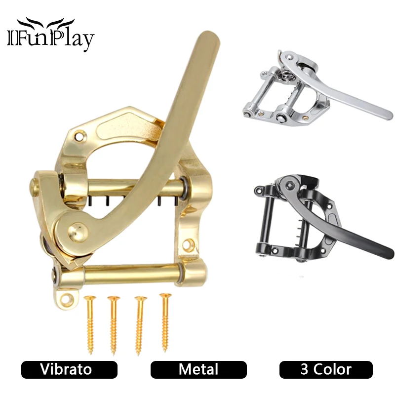 Высокое качество металла Винтаж Классическая Гитара хром Vibrato тремоло для