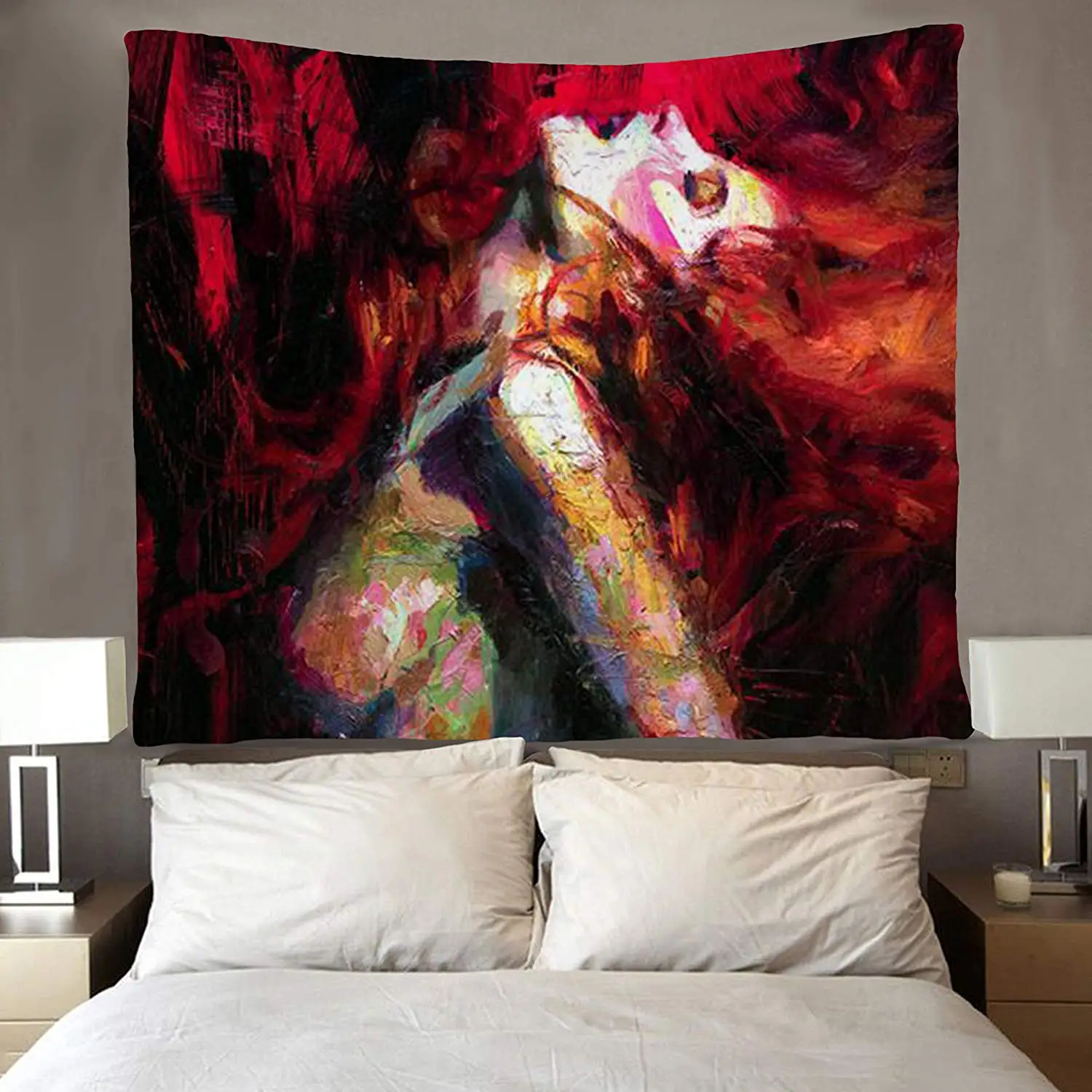 Африканские американские женщины художественные гобелены на стену|Декоративные