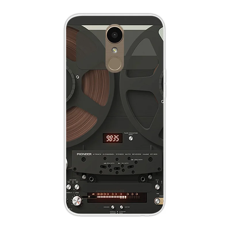 Модный мягкий ТПУ для LG K10 2017 чехол телефона TPU силиконовые чехлы обои задняя